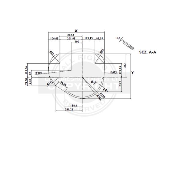 Dometic 8821 Single Burner Combi Unit image 2
