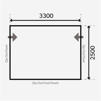 Dometic Kampa Rally Air Pro 330S Caravan Awning