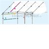 location 1 - veranda poles - Veranda pole steel, adjustable (120 - 215 cm)