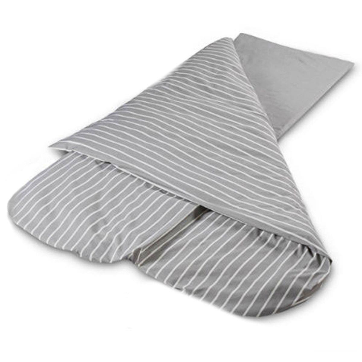 Duvalay Comfort 4.5 Tog Sleeping Bag Hollowfibre (Grey Stripe