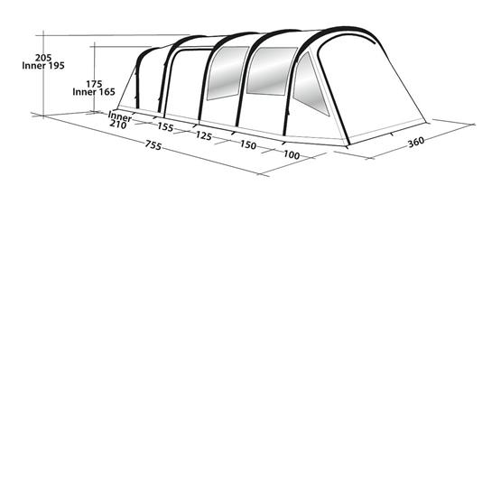Easy Camp Arena 600 Air Family Tent image 16