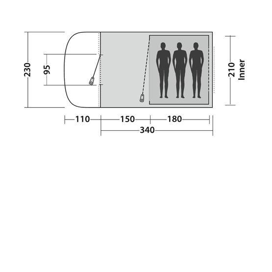 Easy Camp Palmdale 300 Poled Tent (2023) image 13