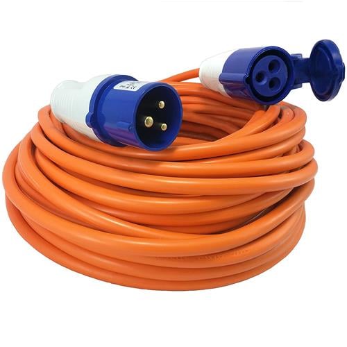 25m Caravan Electric Hook Up Mains Lead 230V