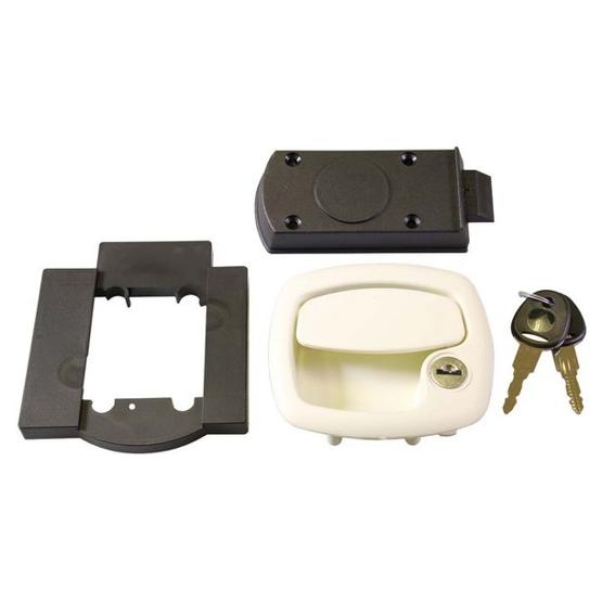 FAP Locker/Garage Door Lock - White