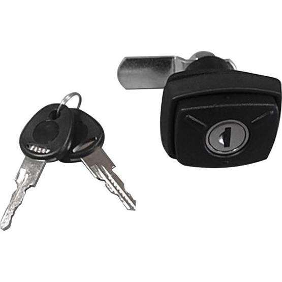 FAP Square Puch Lock - Black image 1