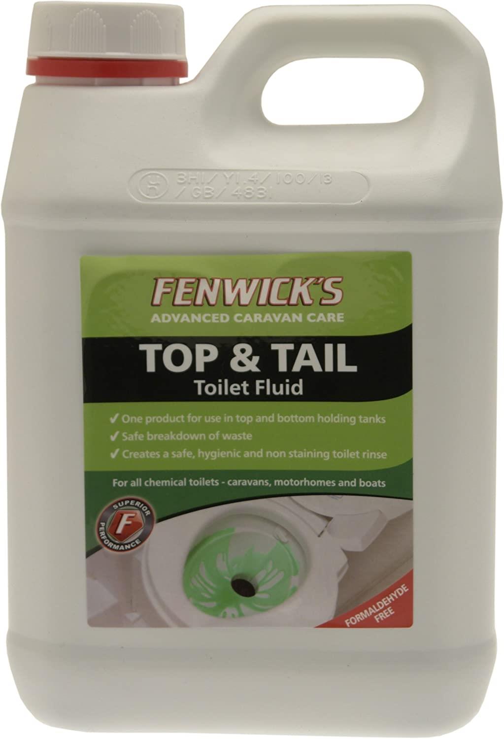 Fenwicks Top and Tail Toilet Chemical 2.5L Toilet Chemicals