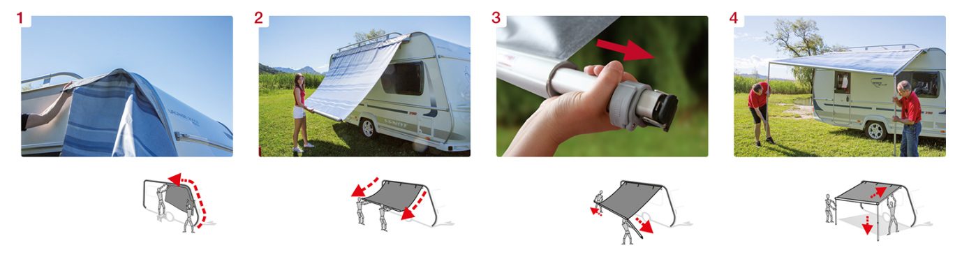 Fiamma Caravanstore Easy Installation