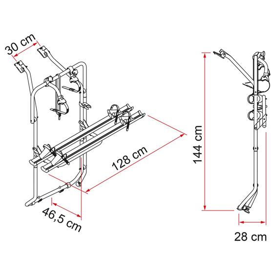 Fiamma Carry-Bike VW T5 / T6D image 2