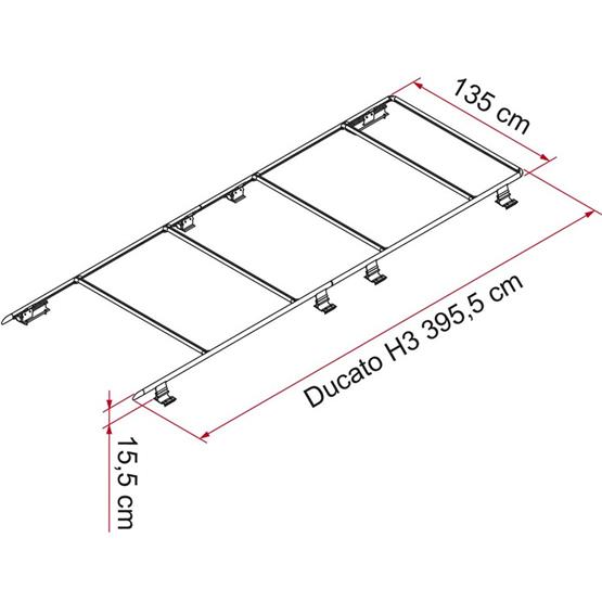 Fiamma Roof Rail Ducato H3 image 1