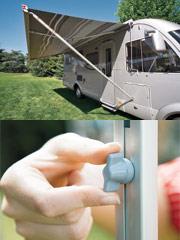  The Fiamma secure lock allows you to change the height of the lead bar.