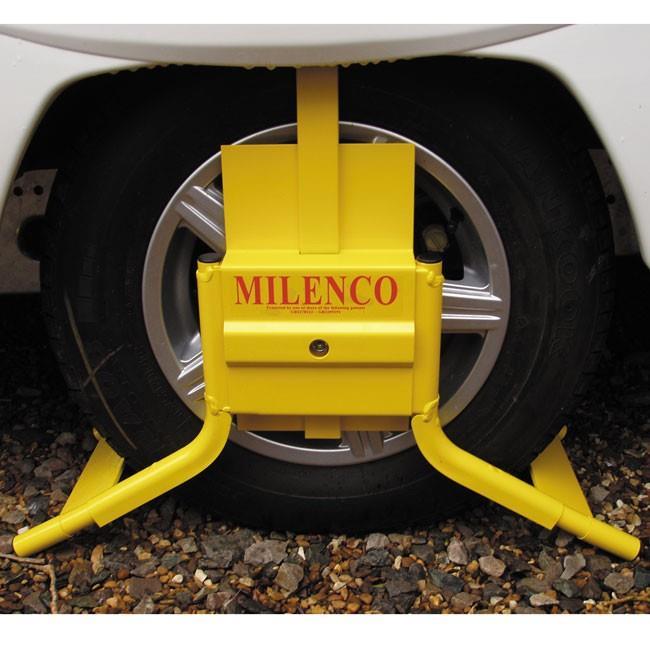 The Milenco original wheel clamp.