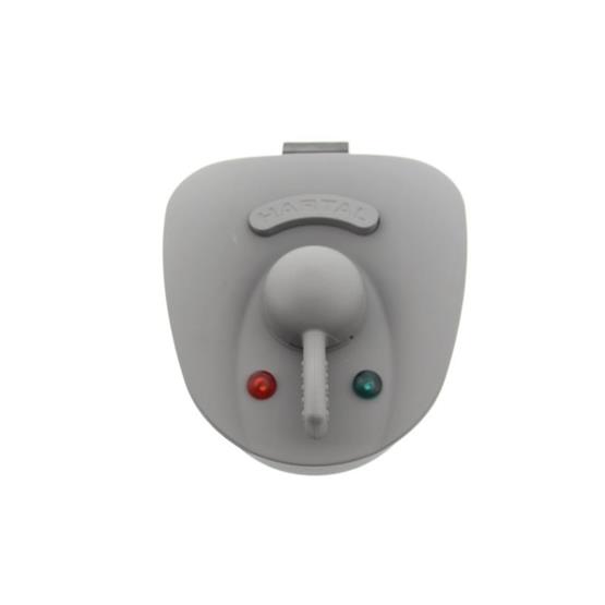 Hartal L/H Inner Lock, Grey, Suits West Alloy image 2