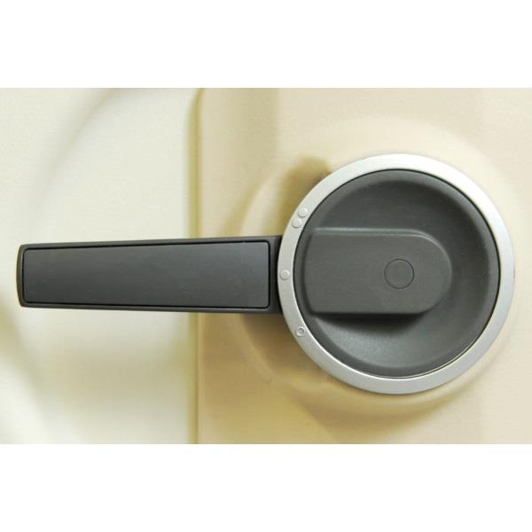 Hartal Star R/H Complete Lock, Black, Suits HSC Exterior Door Locks for Touring Caravans