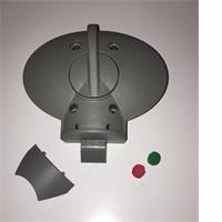 Hartal TriMark L/H Inner Lock, Grey, Suits Trimark, West Alloy ...