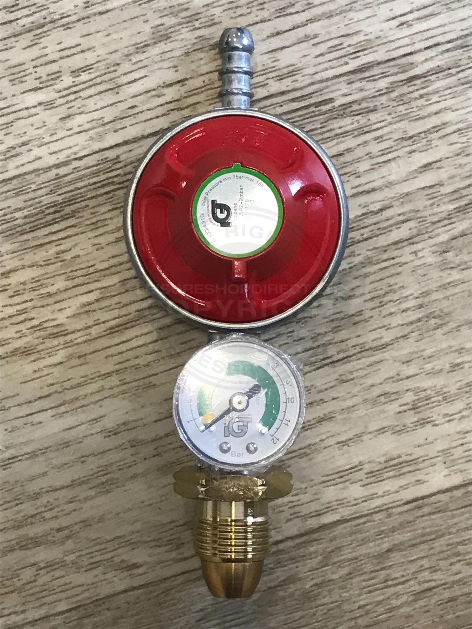 IGT Propane Regulator with Gas Level Gauge (Manometer) Gas regulators