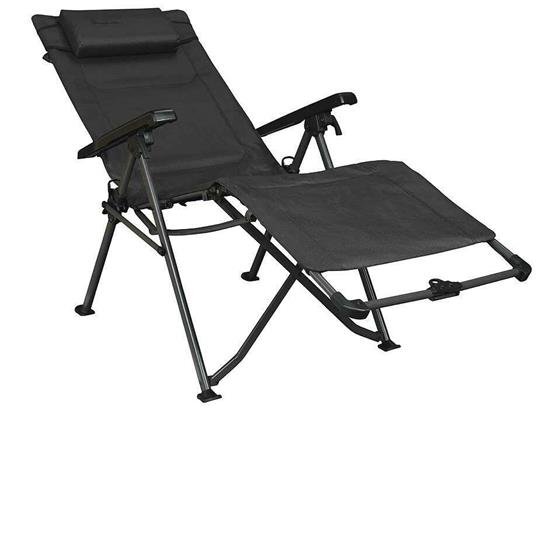 Isabella Freja Reclining Camping Chair (Dark Grey) Reclining Chairs