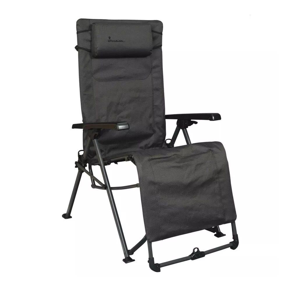 Isabella Freja Reclining Camping Chair (Dark Grey) | Reclining Chairs ...