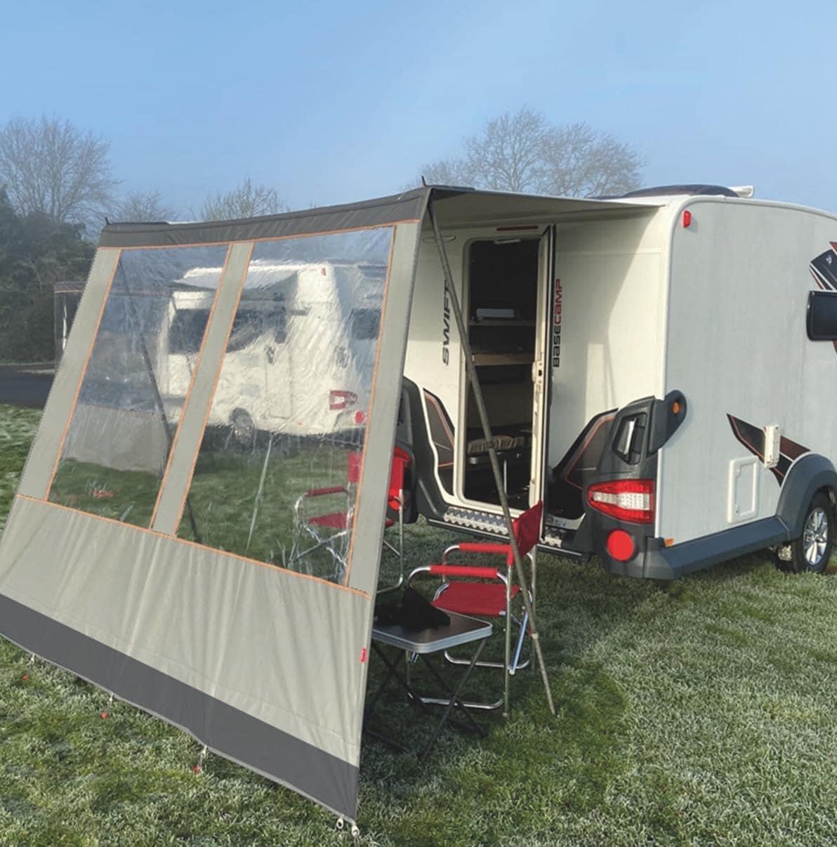 Isabella Shade Canopy for Basecamp (Grey) Isabella Awnings