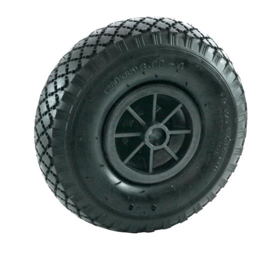 Jockey wheel spare wheel pneumatic