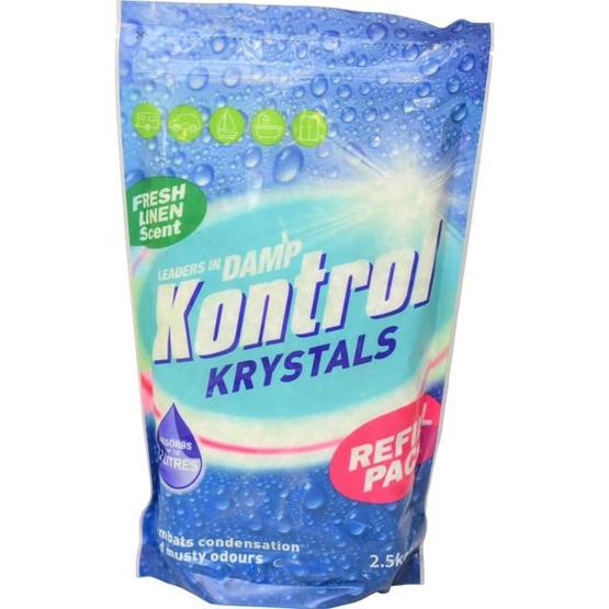 Kontrol Refill Moisture Krystals (2.5KG Fresh Linen Scent)