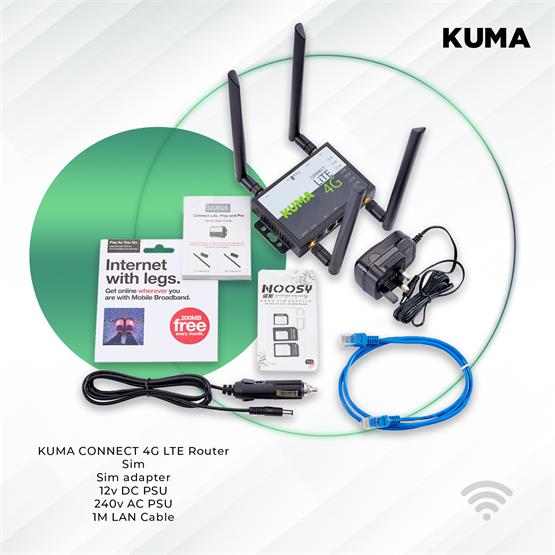 Kuma Connect Lite 4G Router - Wifi booster kit image 5