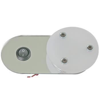 AG LED oval spotlight frosted glass 