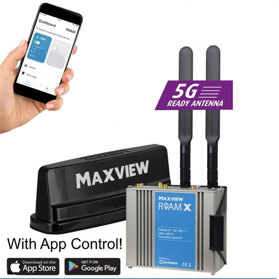 Maxview Roam X Campervan WiFi System | 5G Ready Antenna image 12