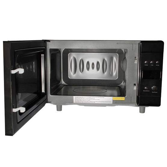 Microwave 20L (Flatbed) Black 700W 230V image 2