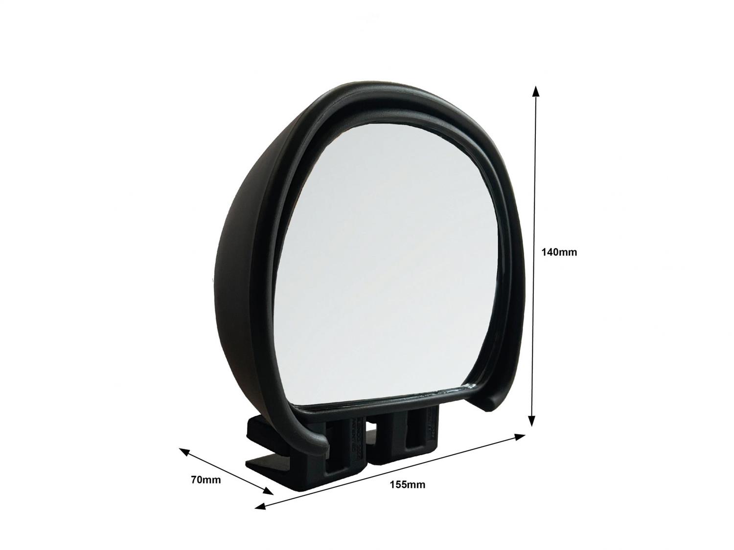 Milenco Aero Blind Spot MirrorBlack Milenco Code 3100 Towing