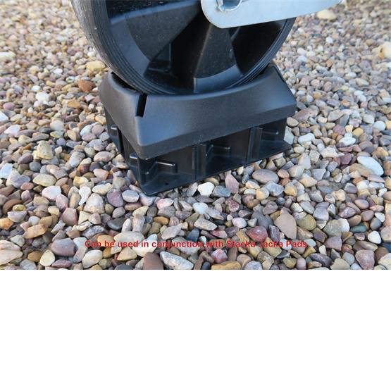 Milenco Caravan Jockey Wheel Pocket Chock Pad Milenco Code 3995