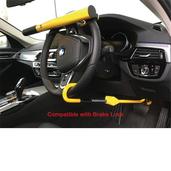 Milenco High Security Steering Wheel Lock (Yellow) image 4