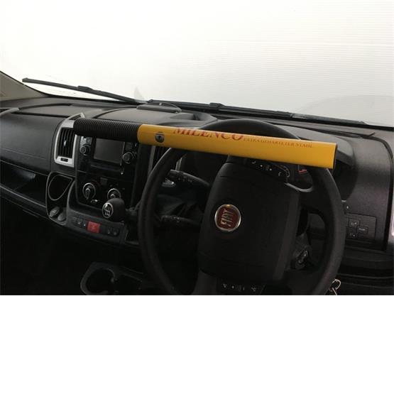 Milenco High Security Steering Wheel Lock (Yellow)