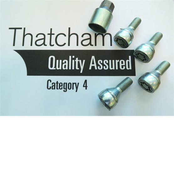 Milenco Locking Wheel Nuts Caravan Set of 2 image 2