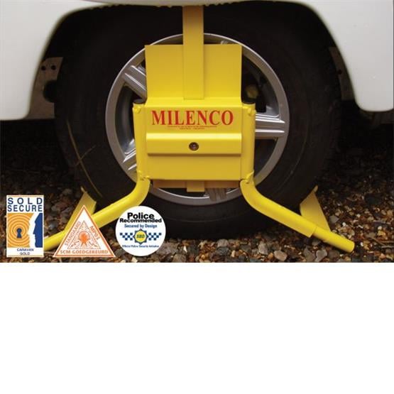 Milenco M16+ Wheel Clamp for Motorhome 16" Wheels with 235