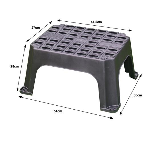 Milenco MGI Single Plastic Step image 3