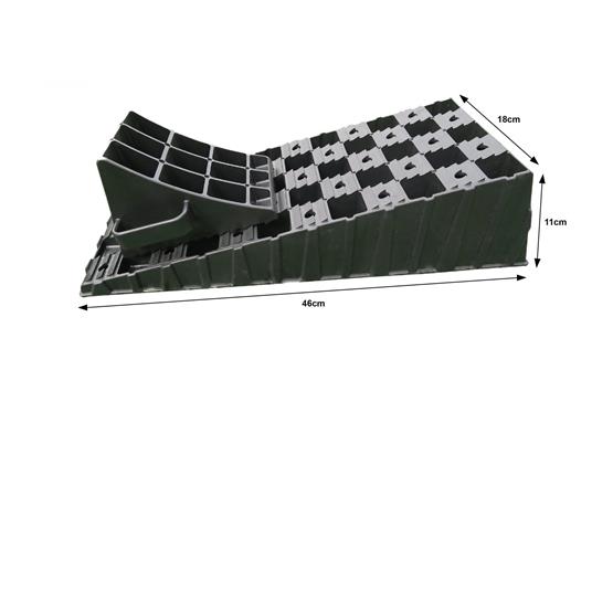 Milenco MGI Wedge Level With Chock Set image 6