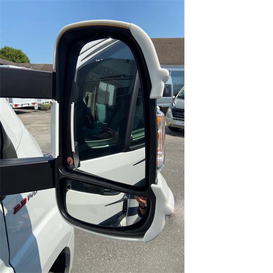 Milenco Mirror Protectors Black Short Arm Pair image 8