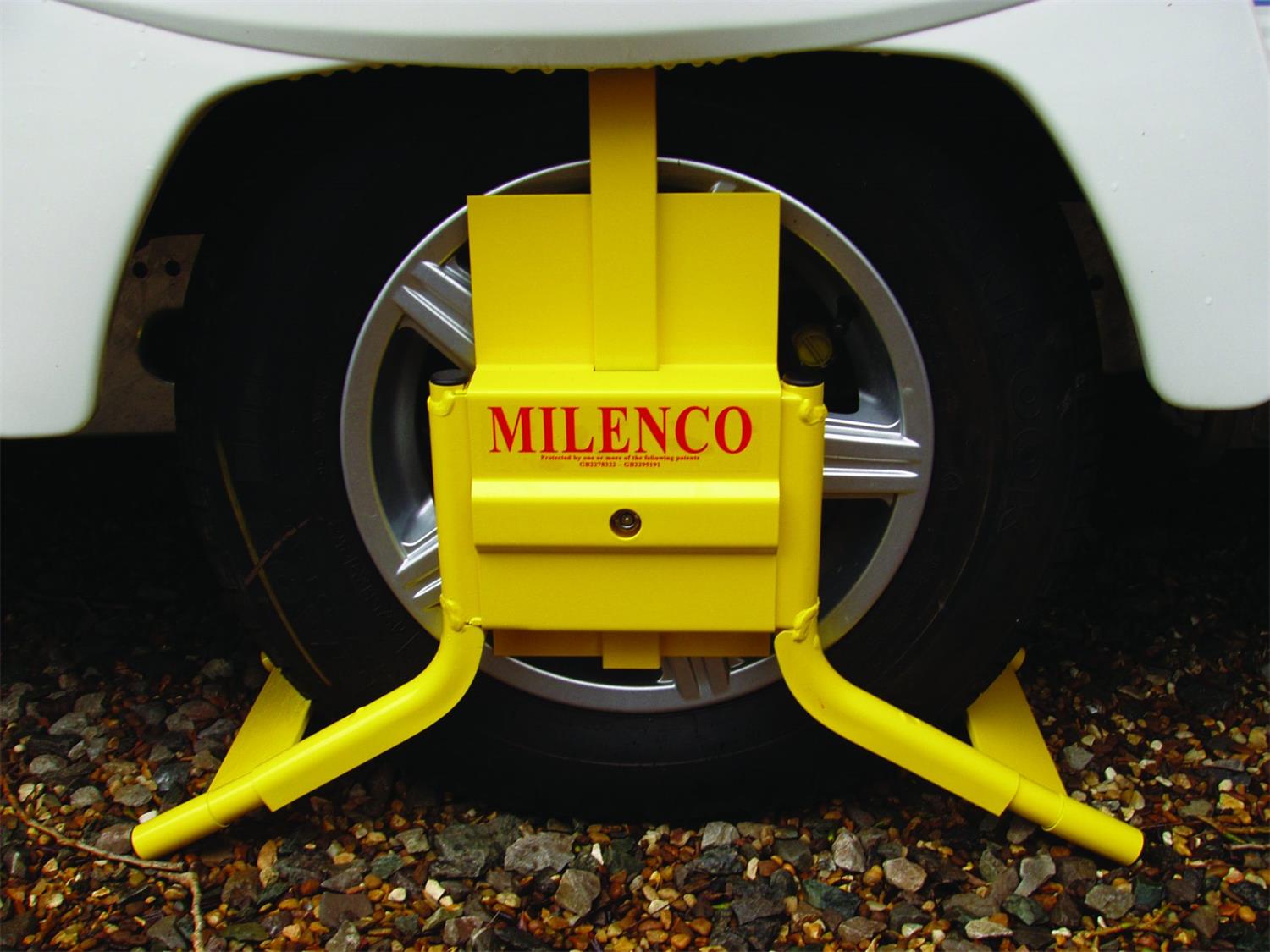 Milenco M16 Wheel Clamp for Motorhome 16" Wheels up to 225 Milenco