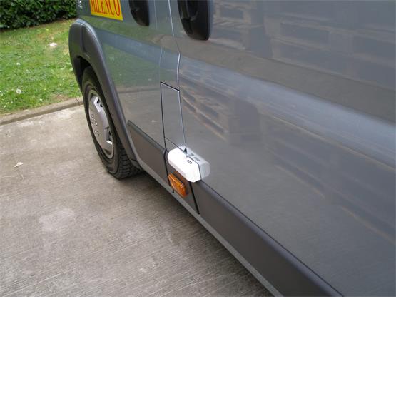 Milenco Van Door Lock Singles White image 1