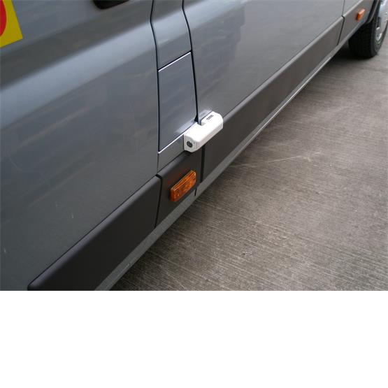 Milenco Van Door Lock Triplepack (special order) White image 4