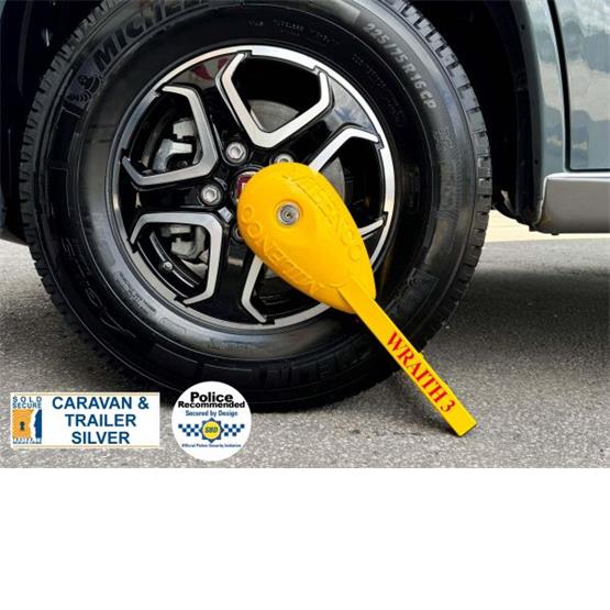 Milenco Wraith 3 Motorhome Wheel Lock