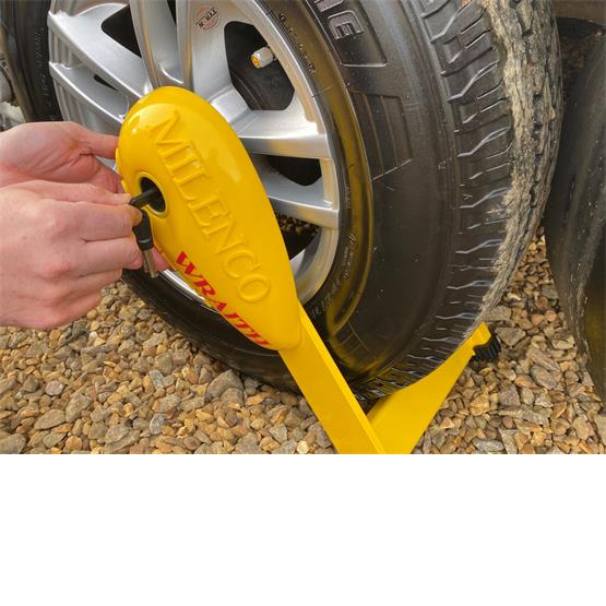 Milenco Wraith 2 Wheel Lock (Caravan) image 10