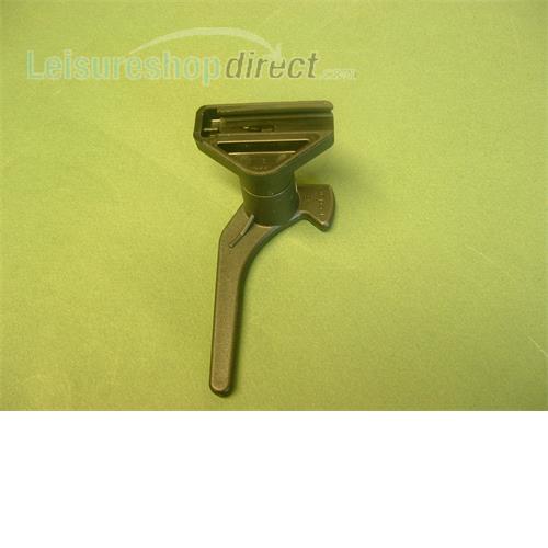 New Polyplastic window lever with button image 2