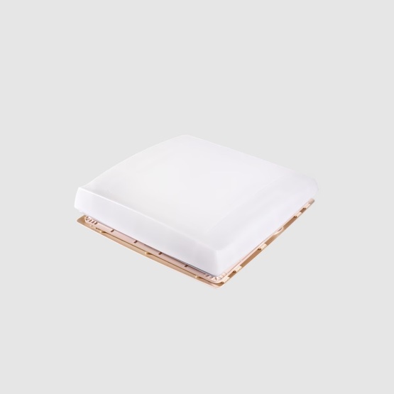 Thule Omni-Vent 12v Fan + Blind with  Translucent Dome