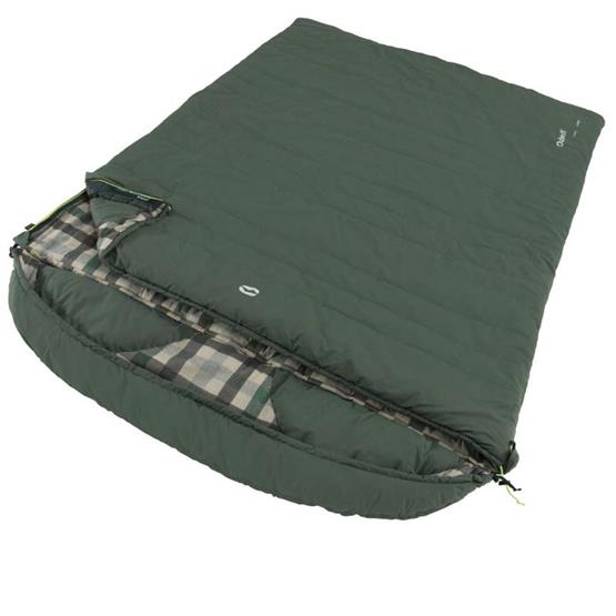 Outwell Camper Lux Double Sleeping Bag - Green