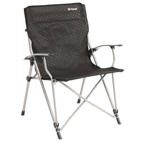 Outwell Goya XL Folding Camping Arm Chair (Black)