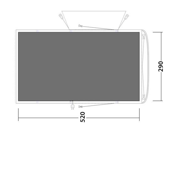 Outwell Jonesville 440SA Footprint Groundsheet image 2
