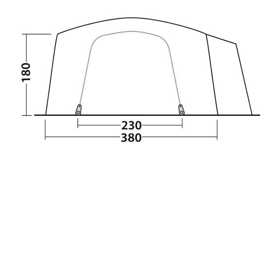 Outwell Montana 6PE Poled Tent image 12