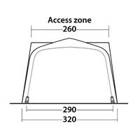 Outwell Parkville 200SA Drive-Away Awning diagram 4