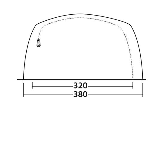 Outwell Greenwood 6 Person Poled Tent image 14